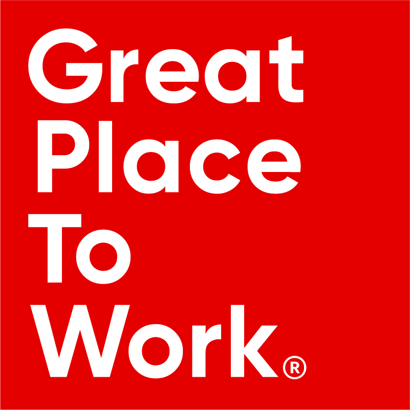 Certified Great Place to Work badge
